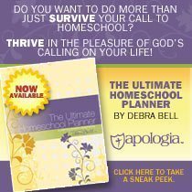 Apologia Ultimate Homeschool Planner:  Review and Giveaway {Closed}