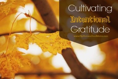 Cultivating Intentional Gratitude