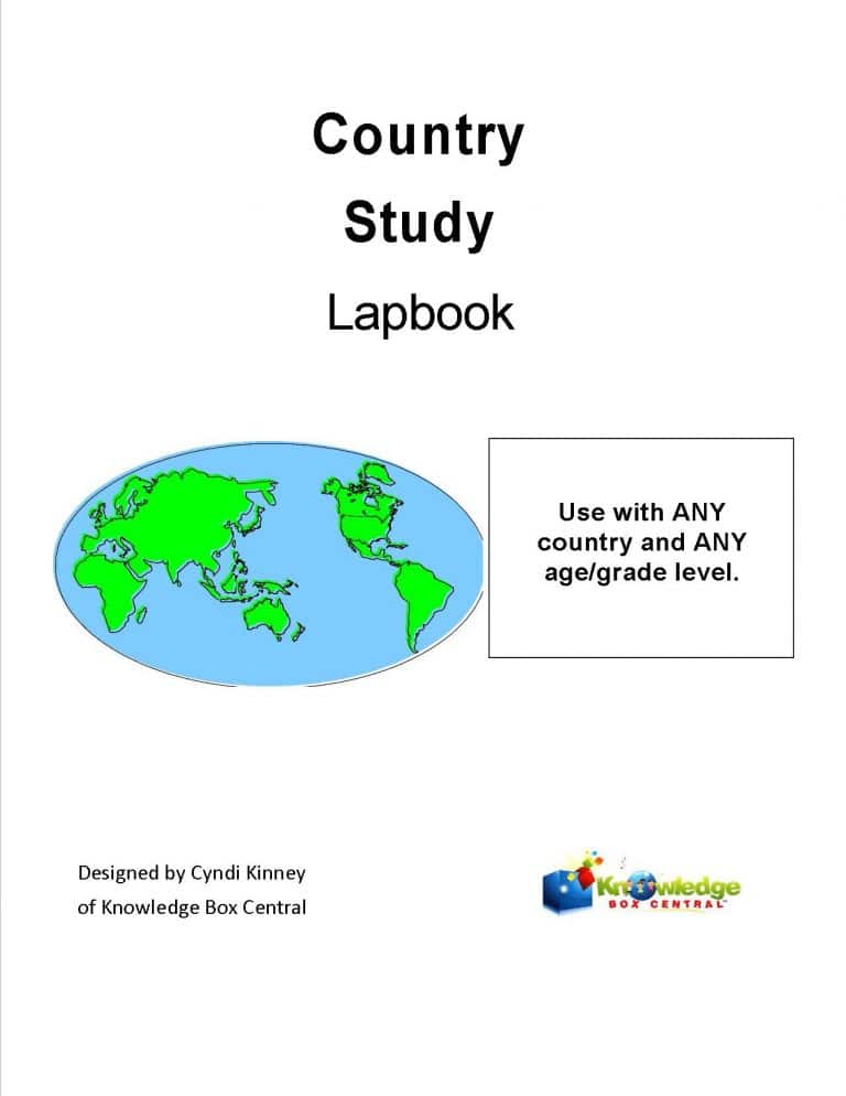 Free for All! Country Study Lapbook