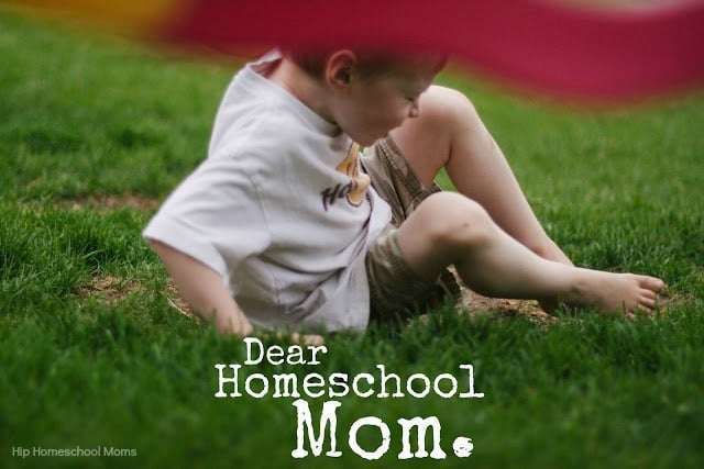 Dear Homeschool Mom