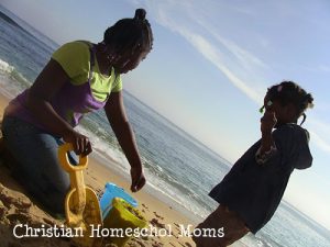 homeschooling-beach