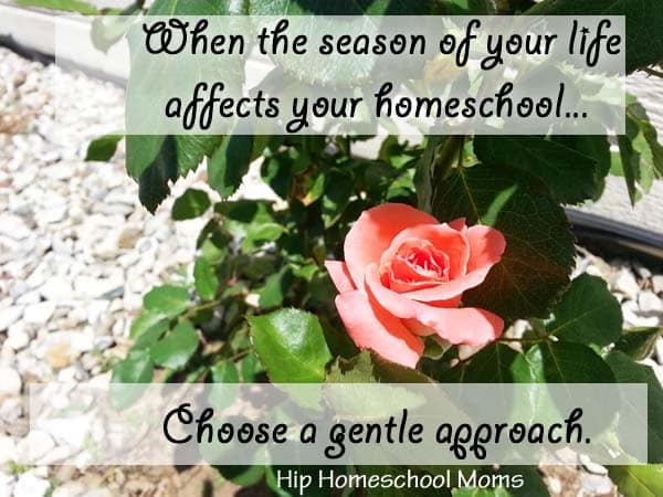 When a Life Change Affects Your Homeschool