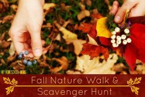 Fall Nature Walk & Scavenger Hunt