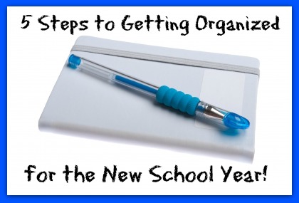 HHM Five Steps to Getting Organized