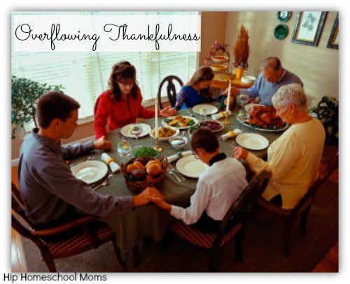 Overflowing Thankfulness