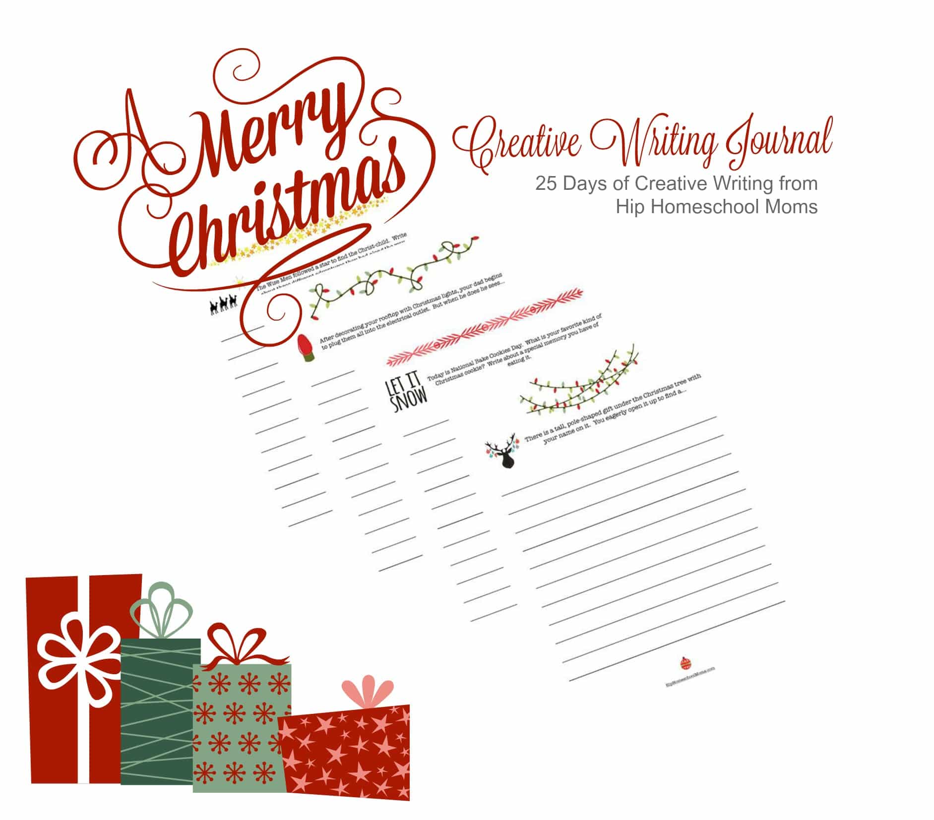 A Christmas Journal: 25 Days of Creative Writing for the Christmas Season