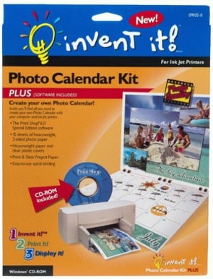 photo calendar kit