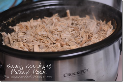 Crockpot Pulled Pork