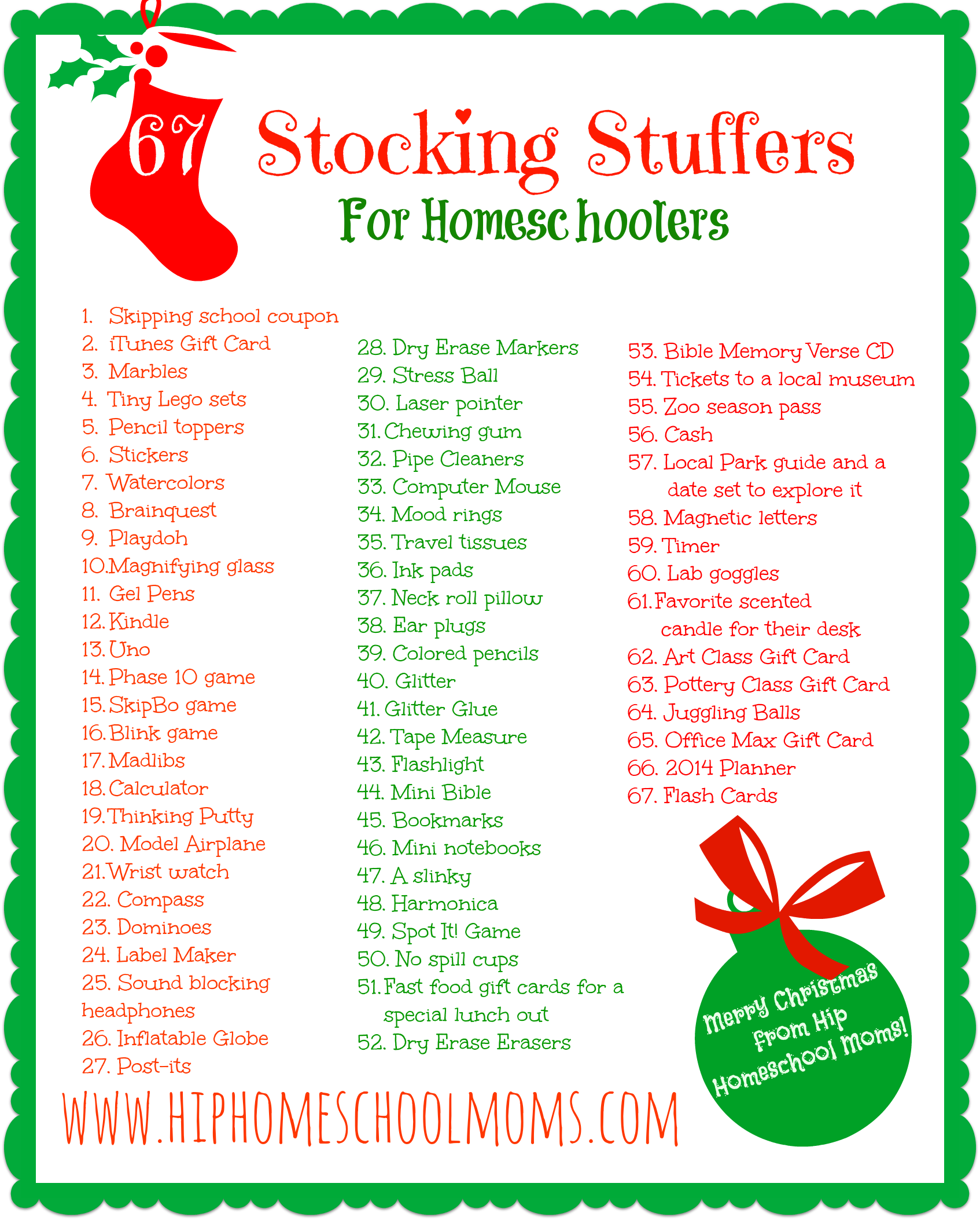 The Ultimate List of Stocking Stuffer Ideas – Motivation for Mom