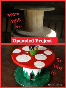 Upcycled Project Toad Stool