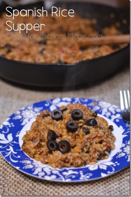 Spanish Rice Supper - Hip Homeschool Moms