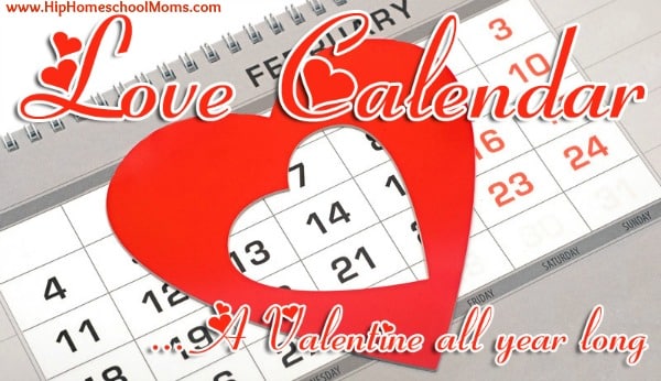 “Love Calendar” Valentines Day Craft
