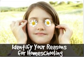 Dear Mom Who’s Considering Homeschooling: Identify Your Reasons for Homeschooling