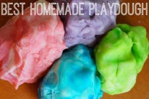 Best Homemade Playdough Recipe
