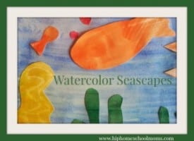 Watercolor Seascape Art Lesson