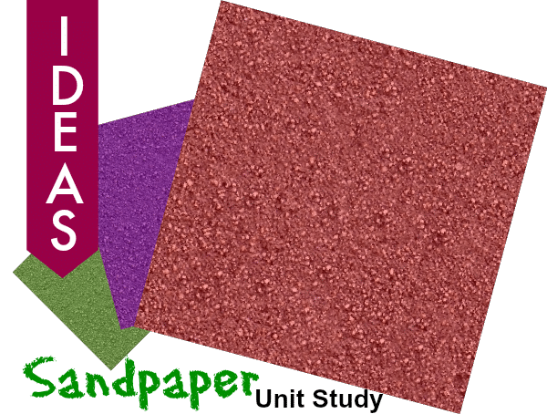 Sandpaper Unit Study Pinnable Image