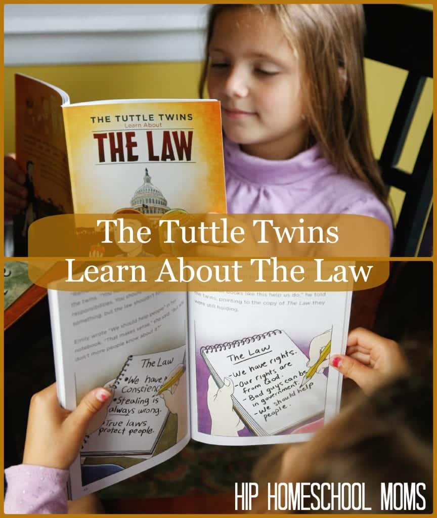 The Tuttle Twins Learn About The Law from Hip Homeschool Moms