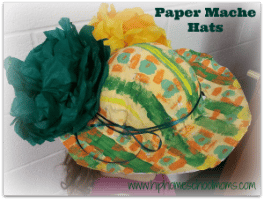 mache hats paper