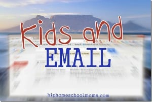Kids and Email