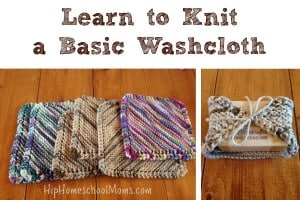 Learn to Knit a Basic Washcloth
