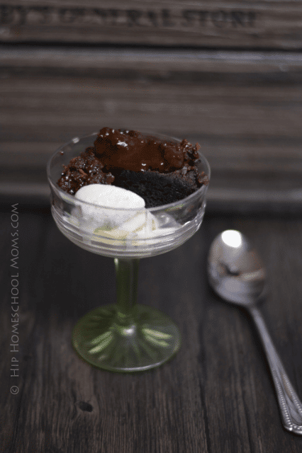 Mississippi Mud Slow Cooker Cake from Hip Homeschool Moms 2