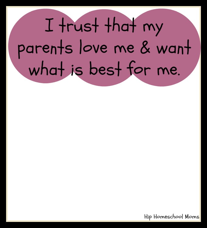 Trust Lesson & Activities with Free Printable