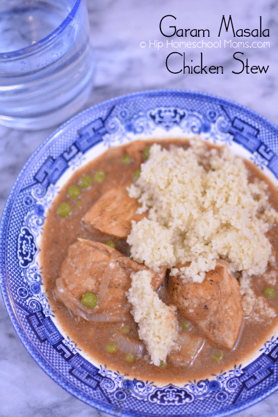 Garam Masala Chicken Stew