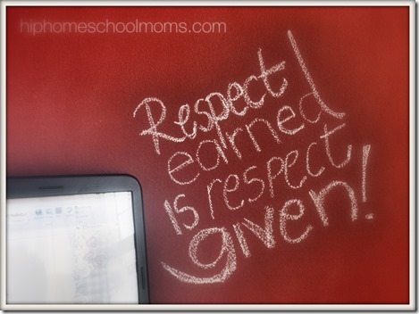 Respect Earned Is Respect Given