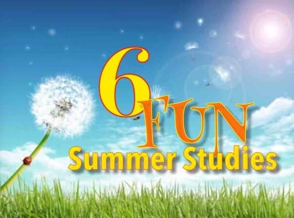 6 FUN ideas for summer studies. Keep your kids learning and having fun at the same time! #homeschool #summer #kidactivities