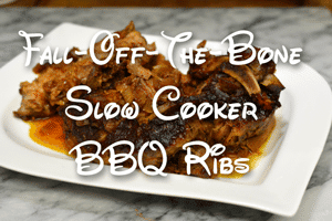 Fall-Off-The-Bone Slow Cooker BBQ Ribs