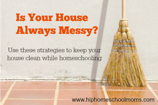 How to Keep Your House Clean while Homeschooling