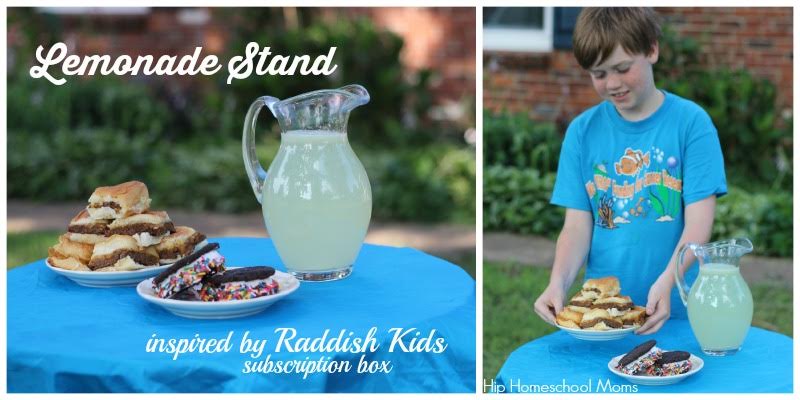 Raddish Aiman and lemonade stand