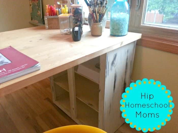 DIY Craft Desk Hack 1