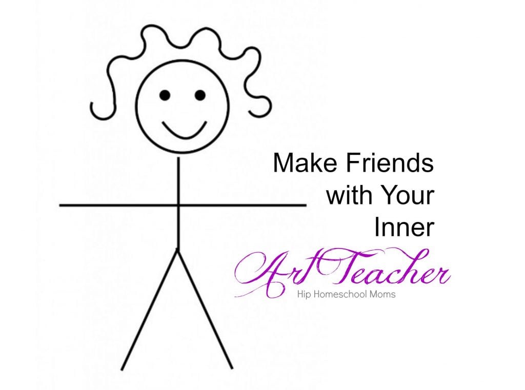 make friends with your inner art teacher