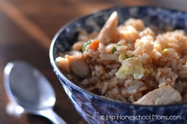Chicken Fried Rice from Hip Homeschool Moms