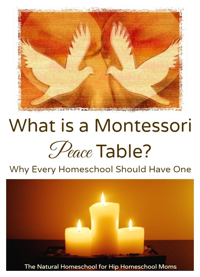 What is a Montessori Peace Table? Why Every Homeschool Should Have One