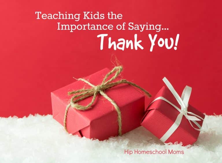 Teaching Kids the Importance of Saying Thank You