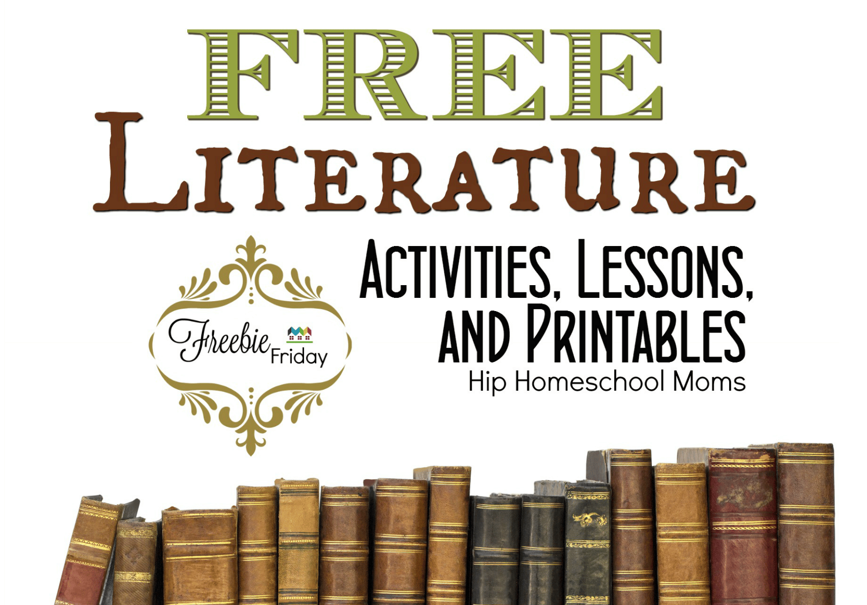 Free Literature Activities, Lessons, and Printables