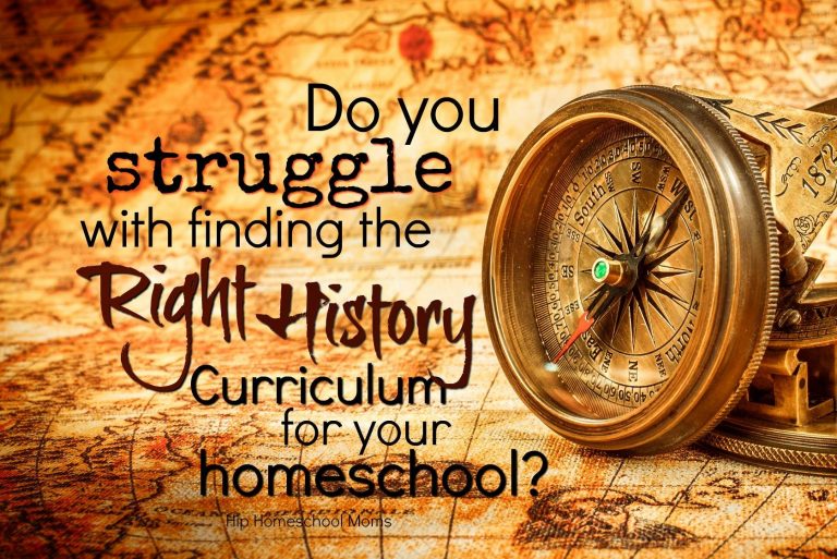 Do You Struggle with Finding the Right History Curriculum for Your Homeschool? 
