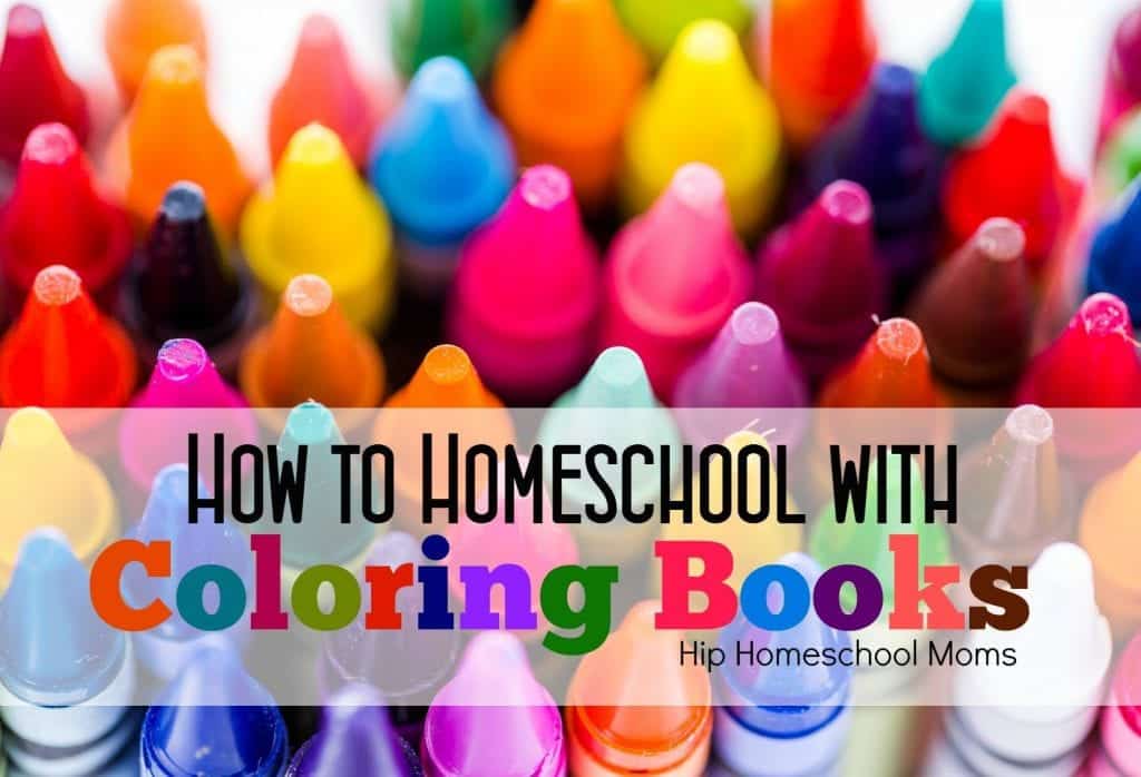 how to homeschool with coloring books