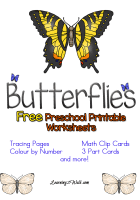 Free-Preschool-Printable-Worksheets-Butterflies
