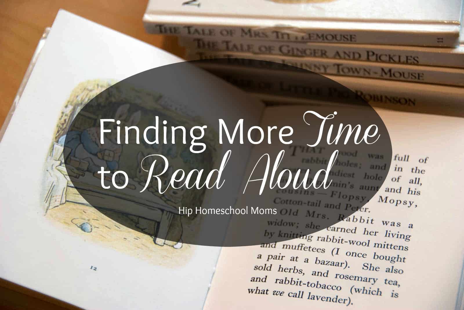 Finding More Time to Read Aloud