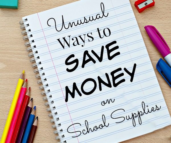 Unusual Ways to Save Money on Homeschool Supplies