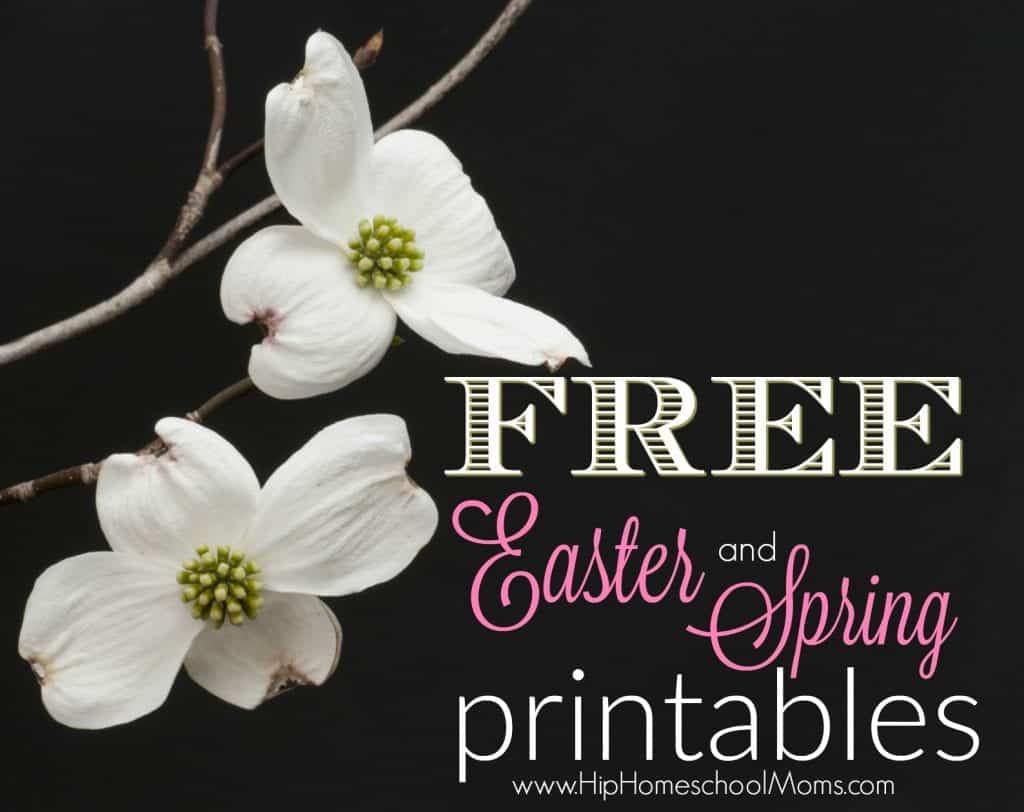 free easter and spring printables
