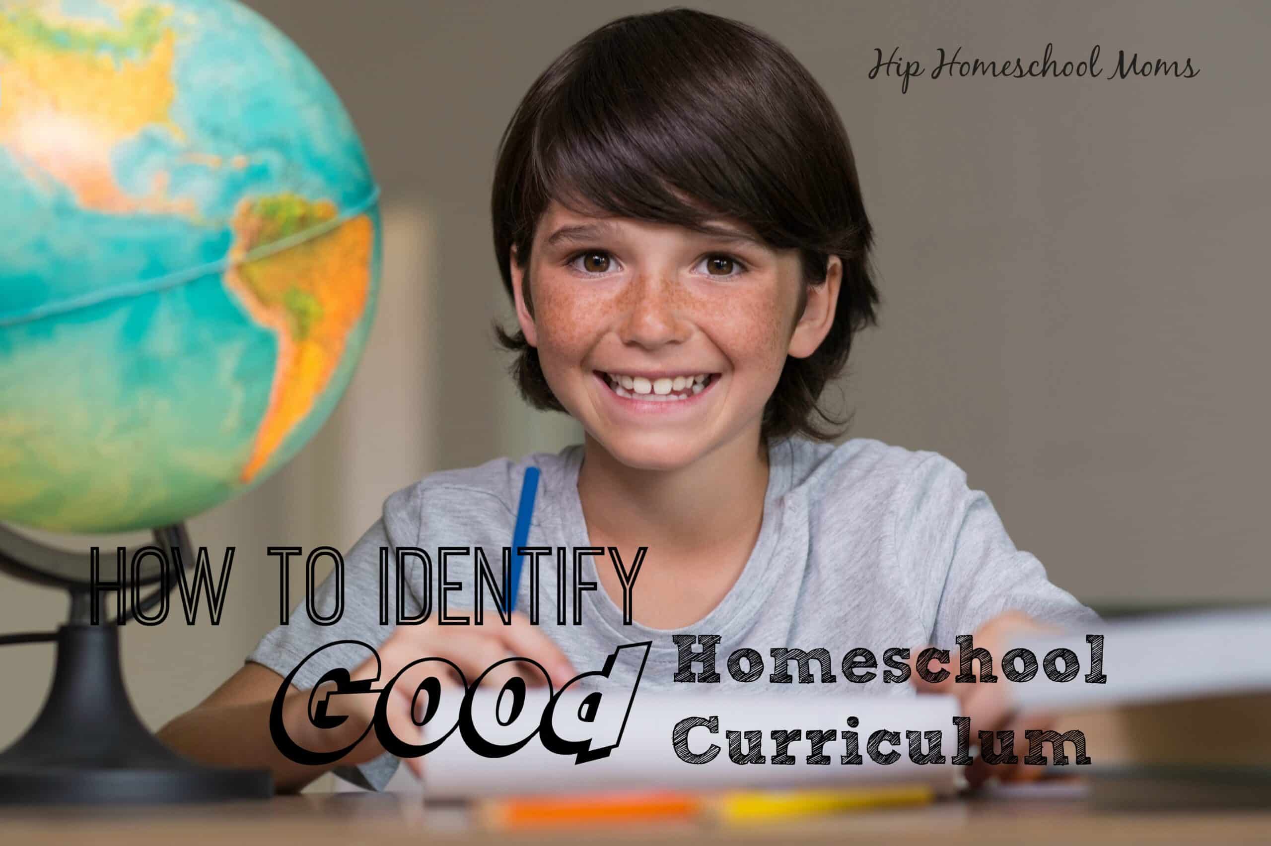 How to Identify Good Homeschool Curriculum