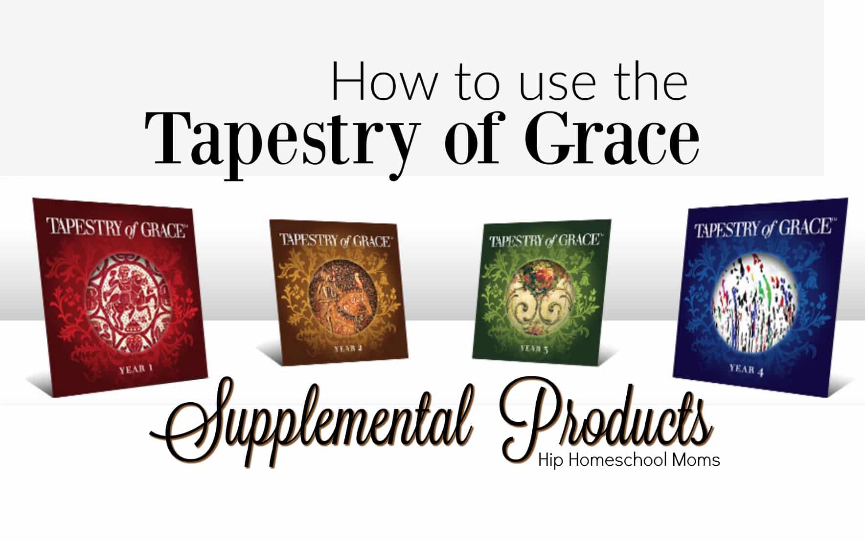 How to Use Tapestry of Grace’s Supplemental Products