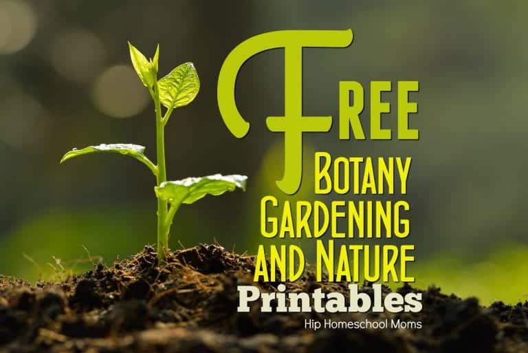 Botany, Gardening, and Nature Printables