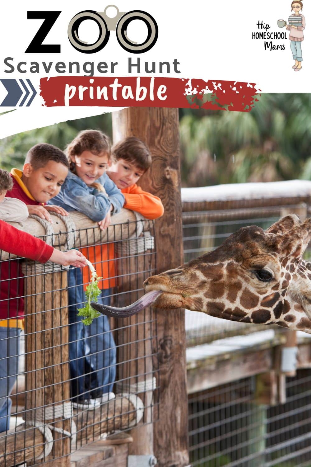 Zoo Scavenger Hunt Printables and Book Lists