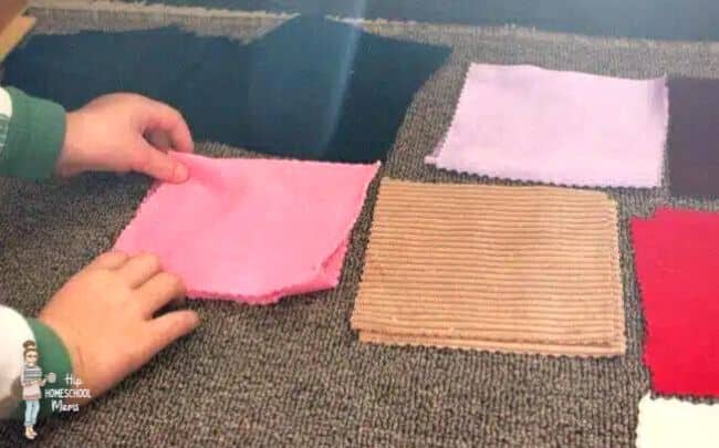 Make a Montessori Fabric Box