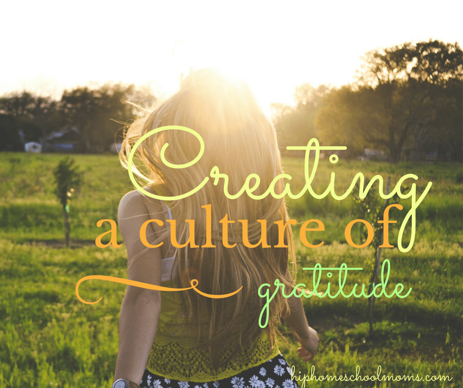 Creating a Culture of Gratitude